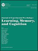 Journal Of Experimental Psychology-learning Memory And Cognition