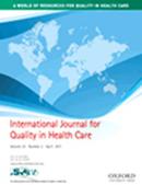 International Journal For Quality In Health Care