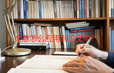 文献怎么应用到论文中？