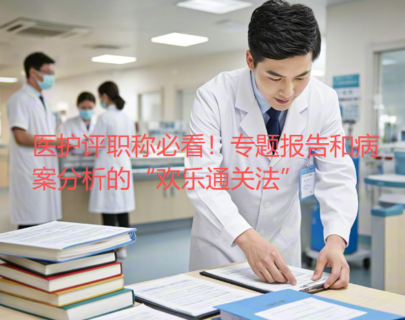 医护评职称必看!专题报告和病案分析的“欢乐通关法” 医护评职称必看!专题报告和病案分析的“欢乐通关法”