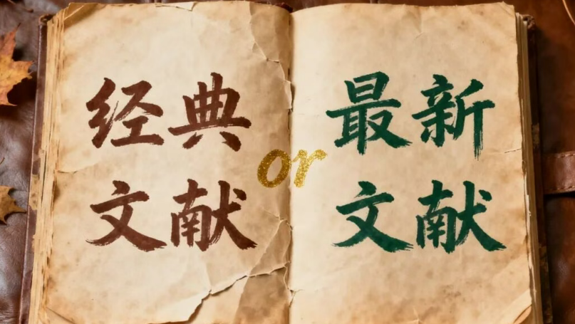 学术综述中如何巧妙平衡经典文献与最新文献的比例? 学术综述中如何巧妙平衡经典文献与最新文献的比例?